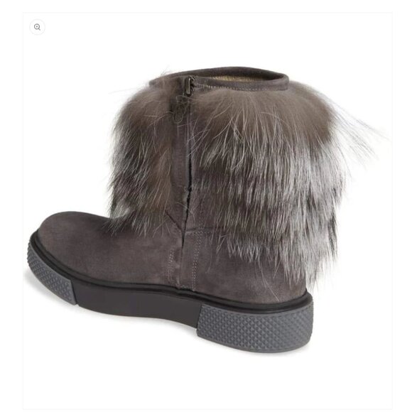 Sheridan Mia Fur boot grey 9.5, 10 NWT - Picture 2 of 2
